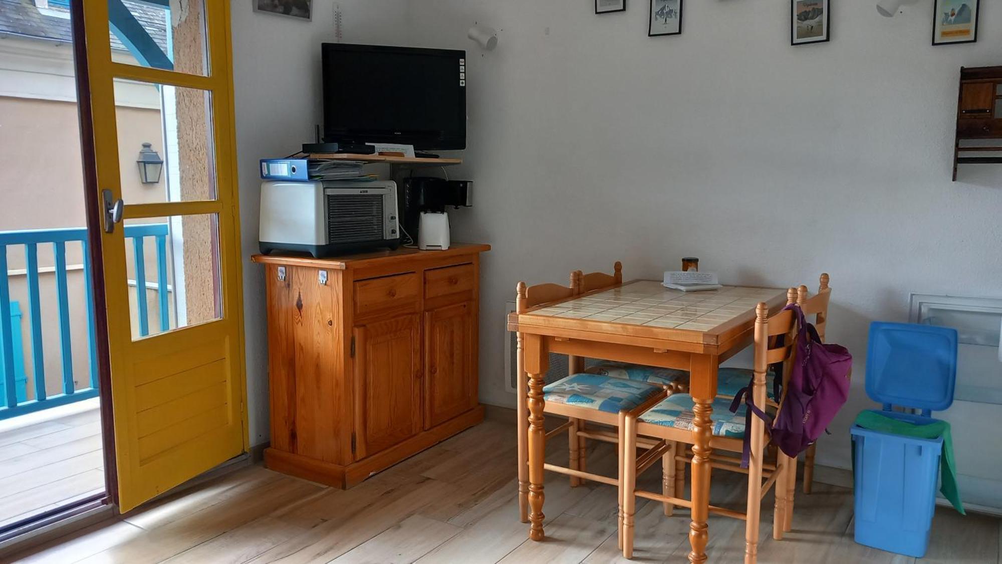 Joli Studio Avec Balcon Donnant Sur La Montagne Sainte-Marie-de-Campan Exterior foto